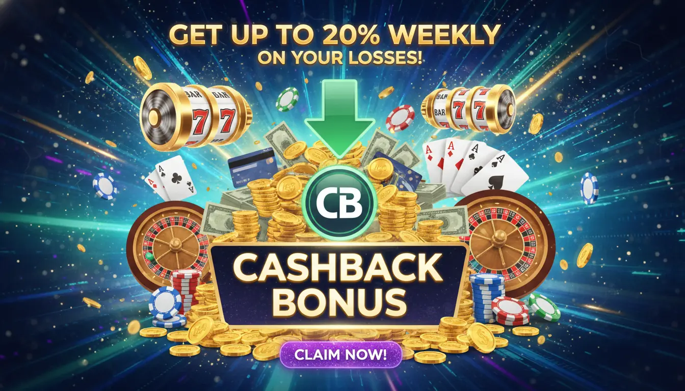 Winspark casino Cashback Bonus